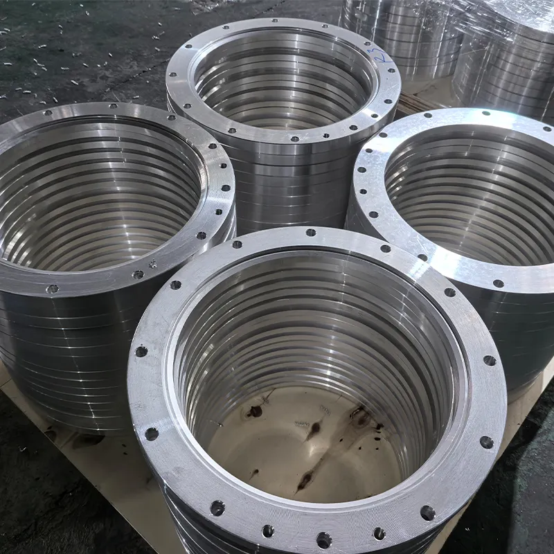 Алюминиевый фланец для ГИСГИЛ высоковольтных выключателей (4)