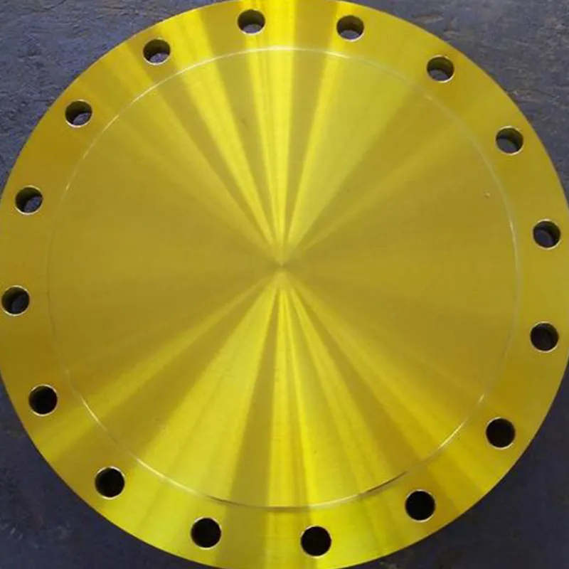 Фланец с жёлтым покрытием (3)