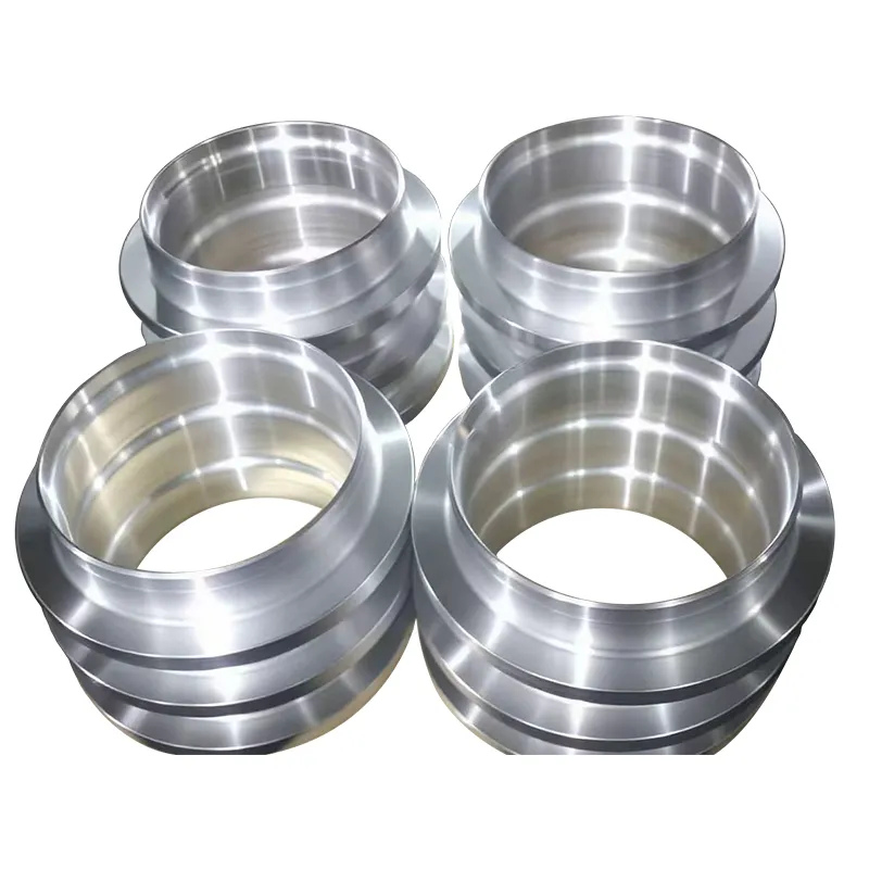 Фланец с удлинённым горлом из алюминиевого сплава 6082-T61236 (1)